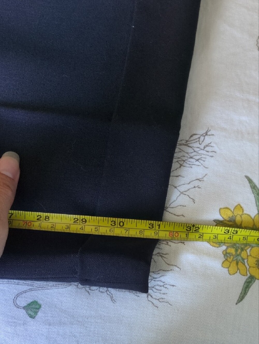 Lauren Ralph Lauren NWT Wool Blend Cuffed Trousers Dress Pants Black Size 4 - Picture 5 of 6